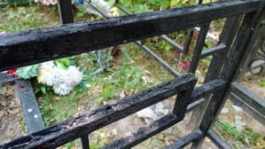 Обжигаем ограду